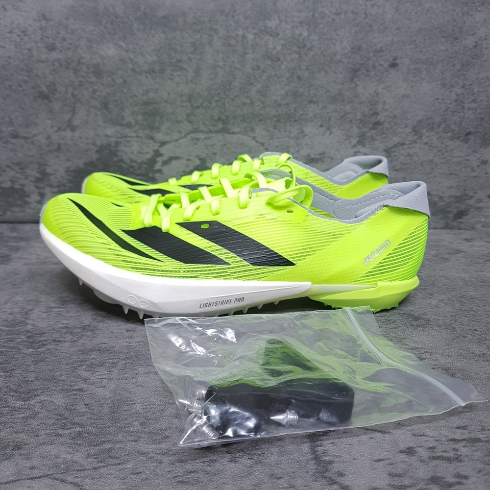 ADIDAS Adizero Ambition Track Spikes Mens 11 Womens 12 Lucid Lemon Volt